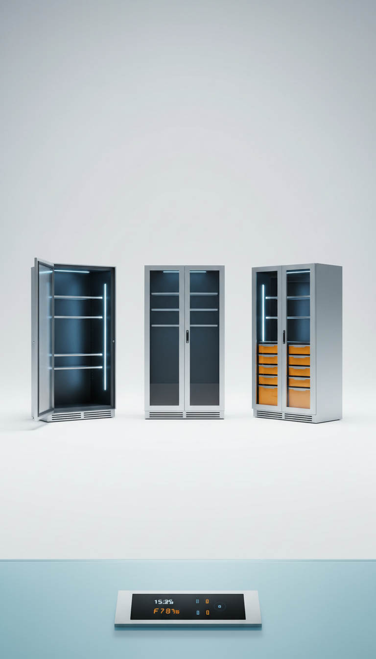 Tall Climate-Controlled Modular Storage Unit