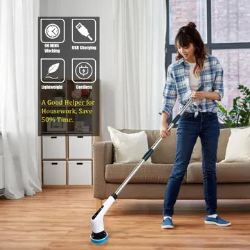 9-in-1 Electric Rotating Cleaning Brush 8