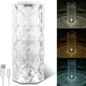 Large LED Crystal Diffuser Lamp 10